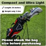 Lightweight Golf Stand Bag with 4-Way Divider