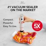 Chef Preserve Handheld Vacuum Sealer with Bags