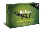WILSON Staff F.L.I. White Golf Balls - 12 Pack