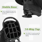 GoHimal Lightweight 14-Way Golf Stand Bag