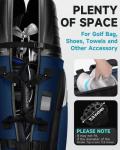 Findway Golf Travel Bag with Wheels and Hard Case