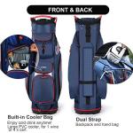 Lightweight Golf Cart Bag with 14-Way Divider
