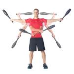 Ultimate Body Press Indian Clubs - 1lb, 2lb, 3lb