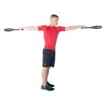 Ultimate Body Press Indian Clubs - 1lb, 2lb, 3lb