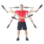 Ultimate Body Press Indian Clubs - 1lb, 2lb, 3lb