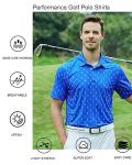 Alex Vando Men's Quick-Dry Golf Polo Shirt