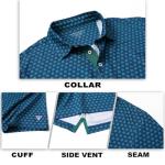 Men's Dry Fit Performance Golf Polo Shirt