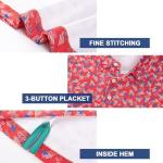Men's Patriotic USA Flag Golf Polo Shirt