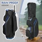 Lightweight 15-Way Organizer Golf Cart Bag with Cooler