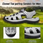 PGM Men's Lightweight Golf Sandals with Anti-Slip