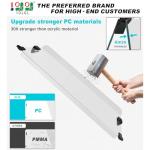 10L0L Clear Foldable Golf Cart Windshield for EZGO