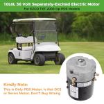 10L0L Electric Motor for EZGO TXT PDS