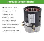 10L0L Electric Motor for EZGO TXT PDS
