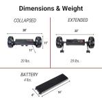 Alphard Club Booster V2 E-Wheels for Golf Carts