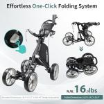 Caddytek Caddycruiser One Click Folding Golf Cart