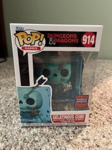 Funko Pop D&D Blue Gelatinous Cube Exclusive #914