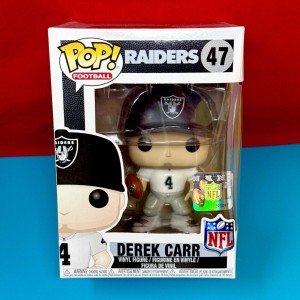Derek Carr Funko Pop - Raiders White Jersey