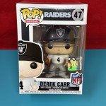 Derek Carr Funko Pop - Raiders White Jersey