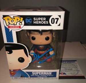 Signed Dean Cain Superman Funko Pop #07