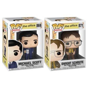 Funko Pop! The Office Duo: Michael & Dwight