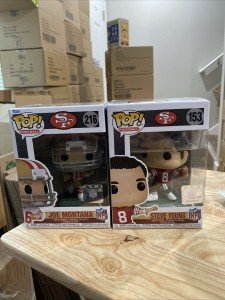 Steve Young & Joe Montana Funko Pop! Set