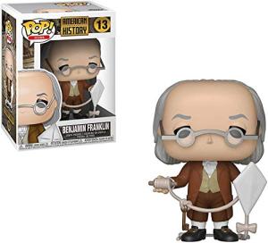 Funko Pop! History: Benjamin Franklin Figure