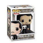 Edgar Allan Poe Funko Pop! with Skull