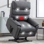 EZZUP Electric Lift Chair with Heat & Massage