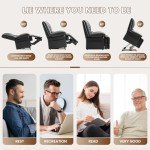 Power Lift Recliner Chair with Massage & Heat