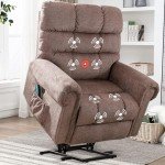 CANMOV Large Massage Lift Recliner Chair for Seniors