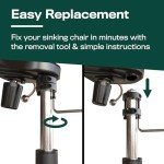 Lift Chair Cylinder Replacement with Tool - Heavy Duty