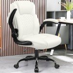 Ergonomic White Lift Chair for Small Spaces