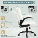 Ergonomic White Lift Chair for Small Spaces