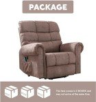 CANMOV Large Massage Lift Recliner Chair for Seniors
