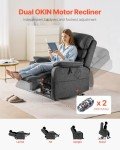 VEVOR Dual Motor Power Lift Recliner Chair with Massage