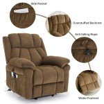 Electric Power Lift Chair with Massage & Heat