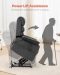 VEVOR Dual Motor Power Lift Recliner Chair with Massage