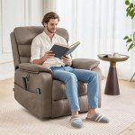 Dual Motor Power Lift Recliner with Heat & Massage