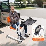 Hydraulic Patient Lift Chair for Seniors and Caregivers