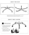 Ergonomic Rolling Saddle Stool with Adjustable Height
