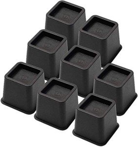 Heavy Duty 3-Inch Bed Risers, Set of 8