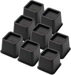 Heavy Duty 3-Inch Bed Risers, Set of 8