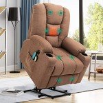 VIVIJASON Heated Power Lift Chair with Massage Functions