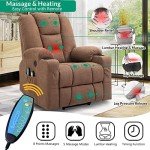VIVIJASON Heated Power Lift Chair with Massage Functions