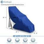Exokugo Heavy Duty Waterproof Pool Lift Cover