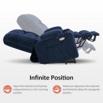 MCombo Oversized Dual Motor Lift Recliner with Heat