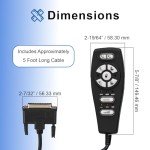 Replacement Remote for Pride & Mega Motion Lift Chairs