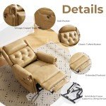 Rhevoy Power Lift Recliner Chair with Massage & Heat