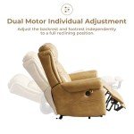 Rhevoy Power Lift Recliner Chair with Massage & Heat