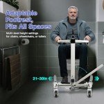 Foldable 4-in-1 Patient Lift Chair for Seniors
